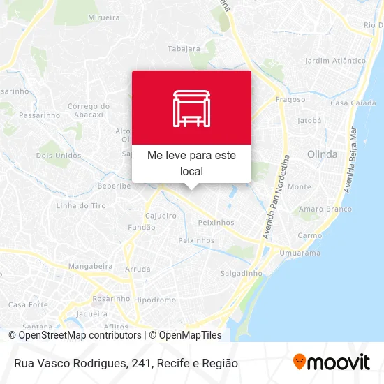 Rua Vasco Rodrigues, 241 mapa