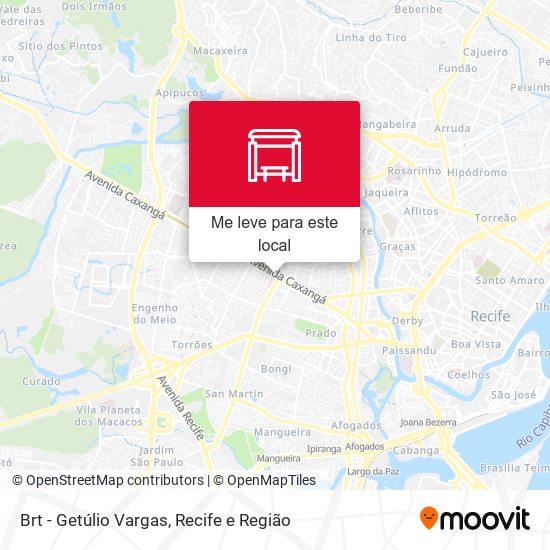 Brt - Getúlio Vargas mapa