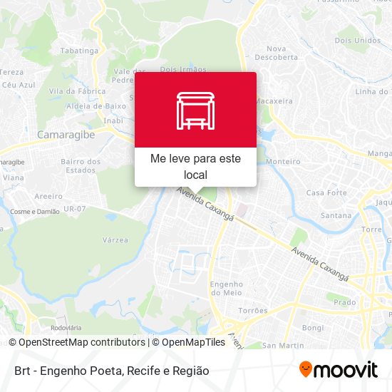 Brt - Engenho Poeta mapa