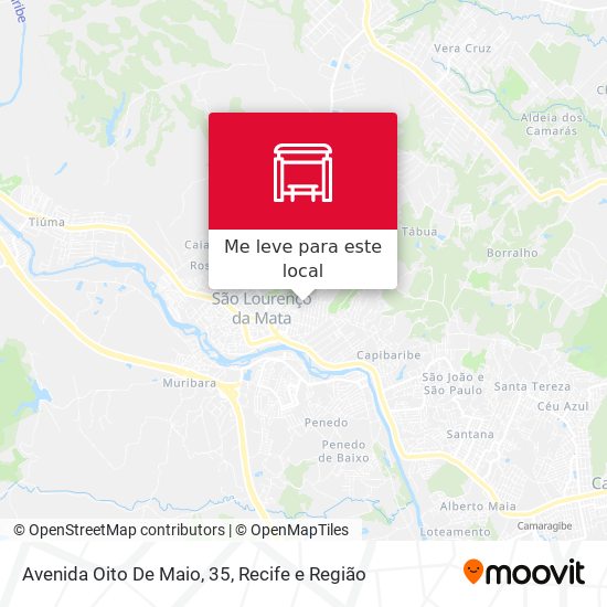 Avenida Oito De Maio, 35 mapa