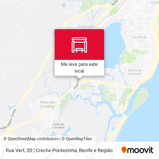 Rua Vert, 20 | Creche Pontezinha mapa