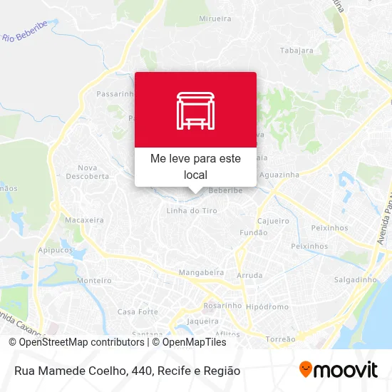 Rua Mamede Coelho, 440 mapa