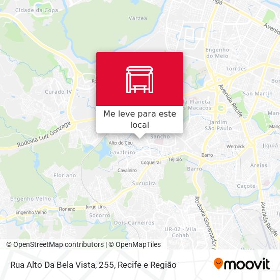 Rua Alto Da Bela Vista, 255 mapa