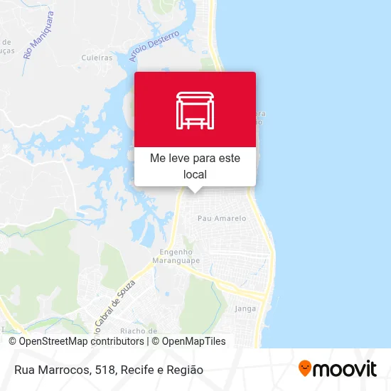 Rua Marrocos, 518 mapa