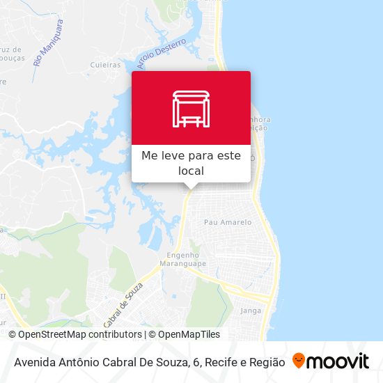 Avenida Antônio Cabral De Souza, 6 mapa
