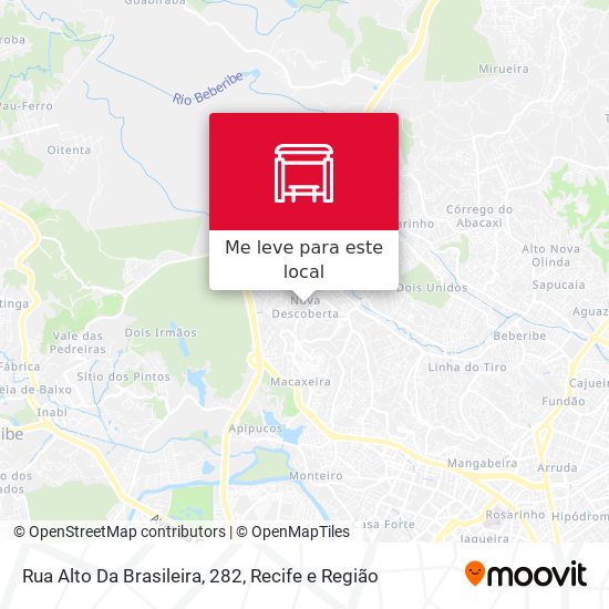 Rua Alto Da Brasileira, 282 mapa