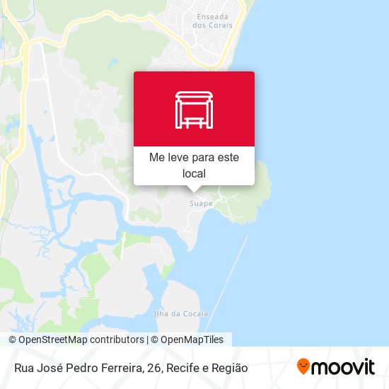 Rua José Pedro Ferreira, 26 mapa
