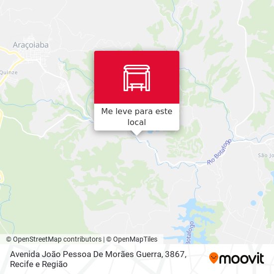 Avenida João Pessoa De Morães Guerra, 3867 mapa