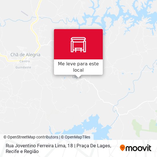 Rua Joventino Ferreira Lima, 18 | Praça De Lages mapa