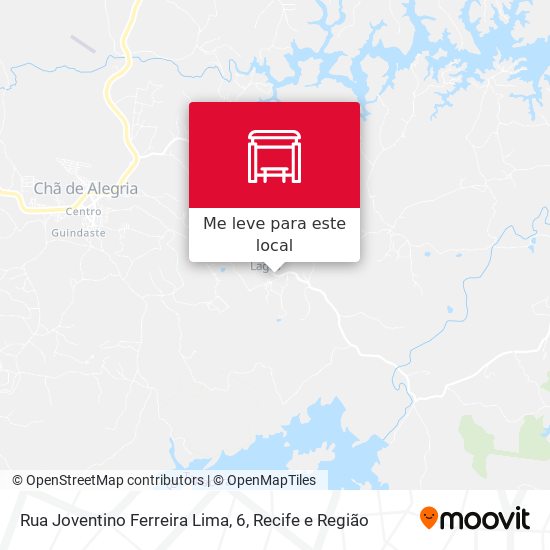 Rua Joventino Ferreira Lima, 6 mapa
