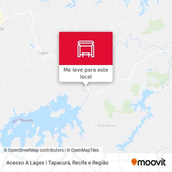 Acesso A Lages | Tapacurá mapa