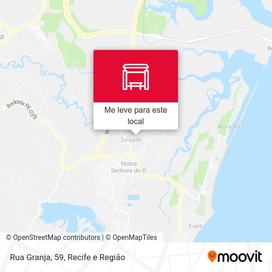 Rua Granja, 59 mapa