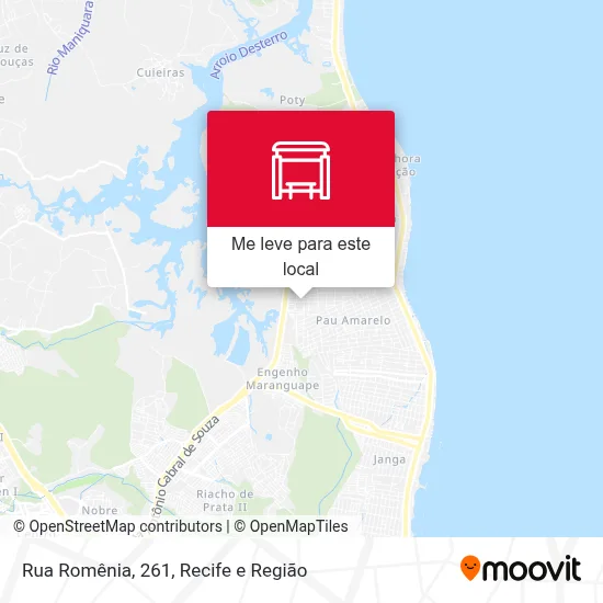 Rua Romênia, 261 mapa