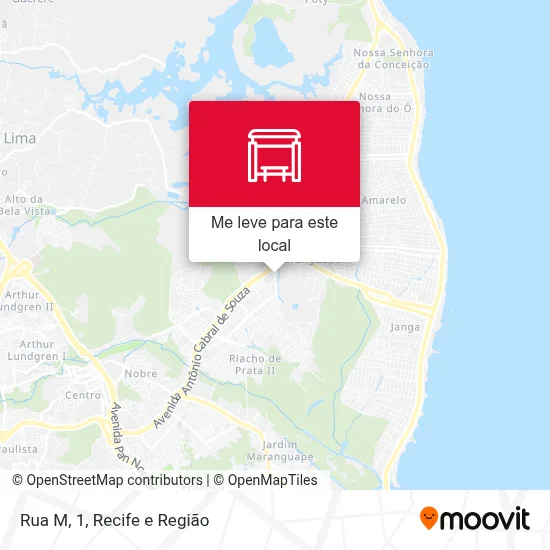 Rua M, 1 mapa