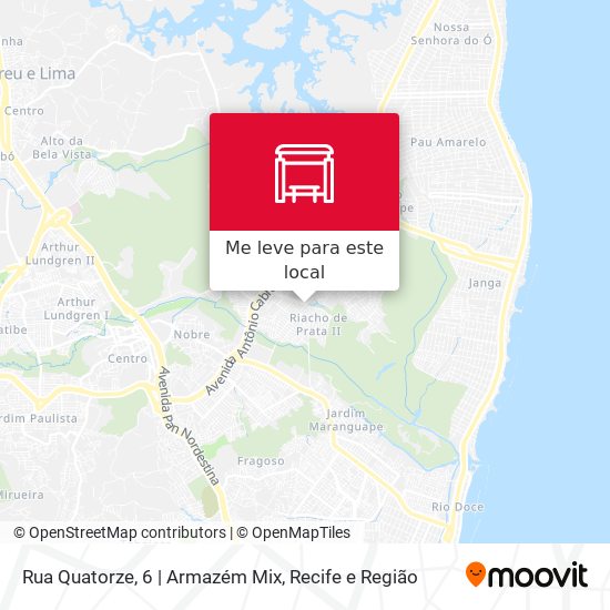 Rua Quatorze, 6 | Armazém Mix mapa