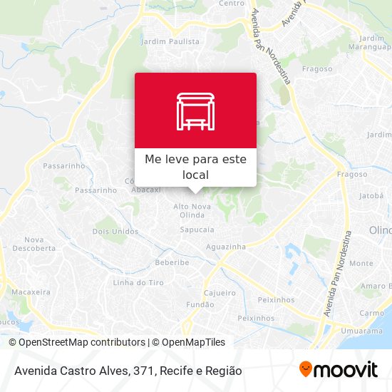 Avenida Castro Alves, 371 mapa