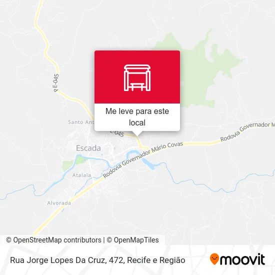 Rua Jorge Lopes Da Cruz, 472 mapa