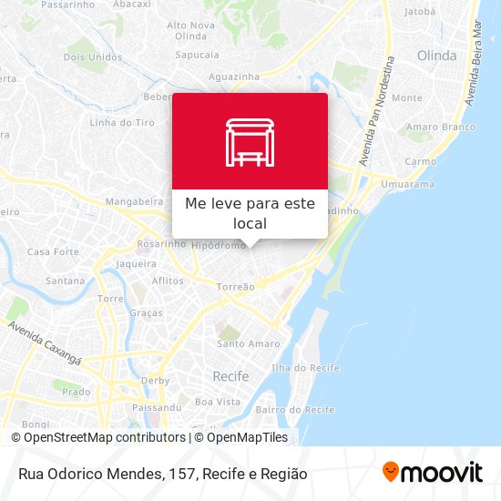 Rua Odorico Mendes, 157 mapa