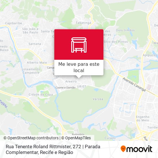 Rua Tenente Roland Rittmíster, 272 | Parada Complementar mapa