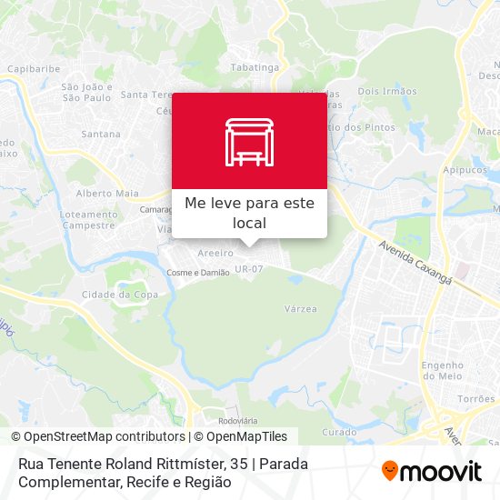 Rua Tenente Roland Rittmíster, 35 | Parada Complementar mapa