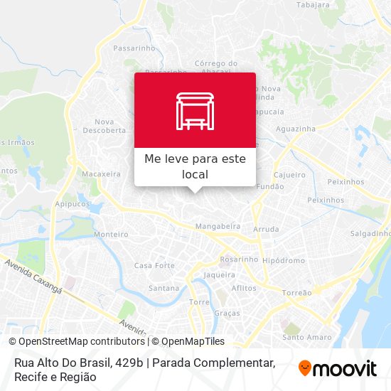 Rua Alto Do Brasil, 429b | Parada Complementar mapa