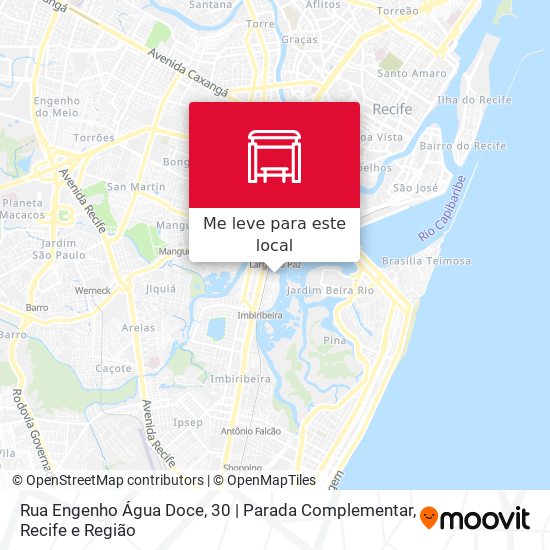 Rua Engenho Água Doce, 30 | Parada Complementar mapa
