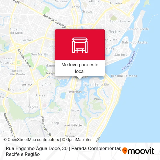 Rua Engenho Água Doce, 30 | Parada Complementar mapa