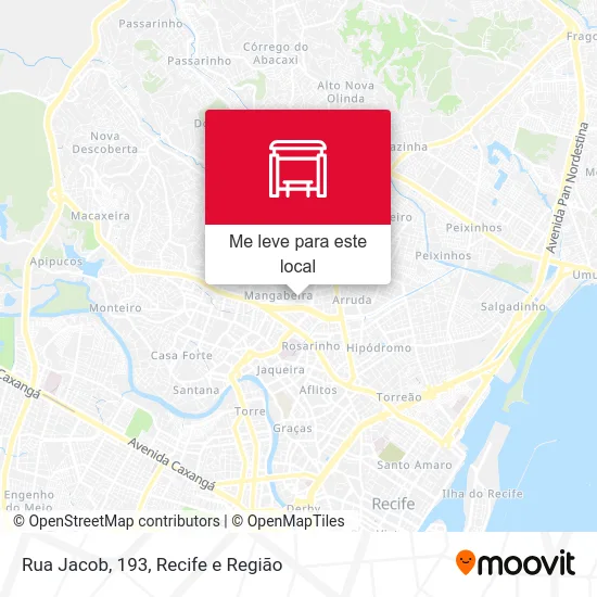 Rua Jacob, 193 mapa