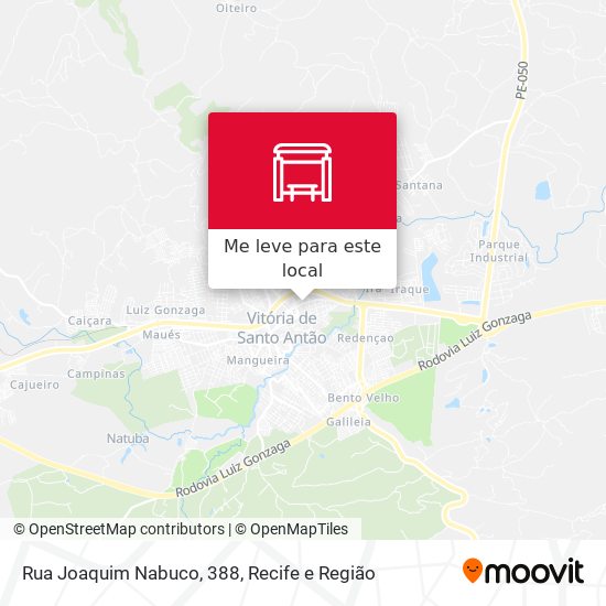 Rua Joaquim Nabuco, 388 mapa