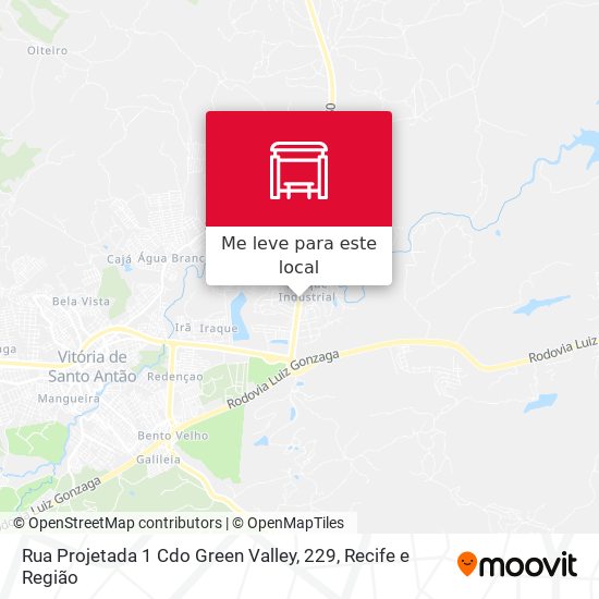 Rua Projetada 1 Cdo Green Valley, 229 mapa