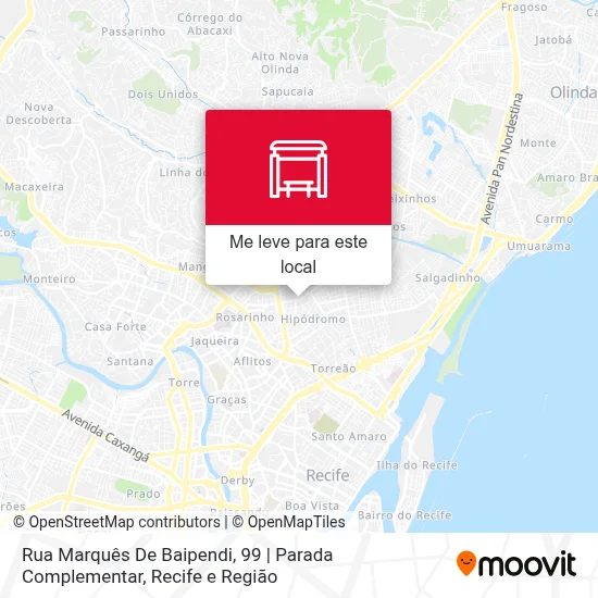 Rua Marquês De Baipendi, 99 | Parada Complementar mapa