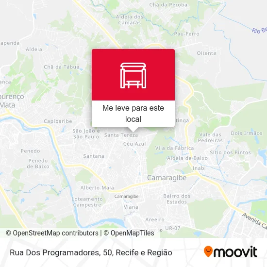 Rua Dos Programadores, 50 mapa