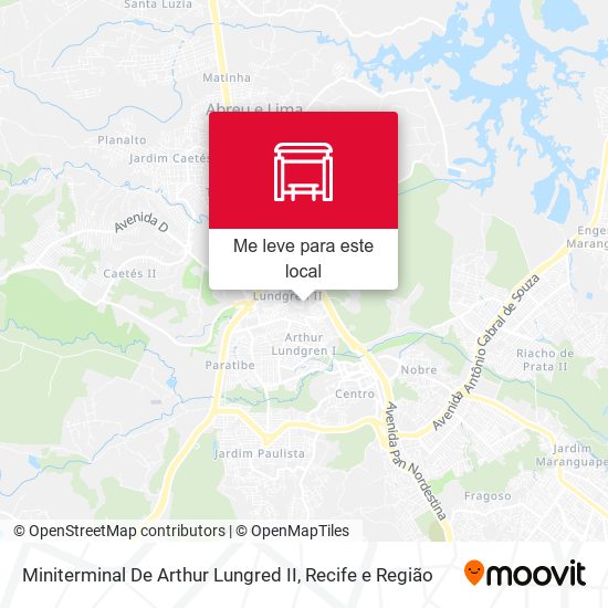 Miniterminal De Arthur Lungred II mapa