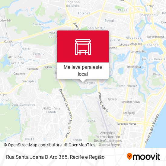 Rua Santa Joana D Arc 365 mapa