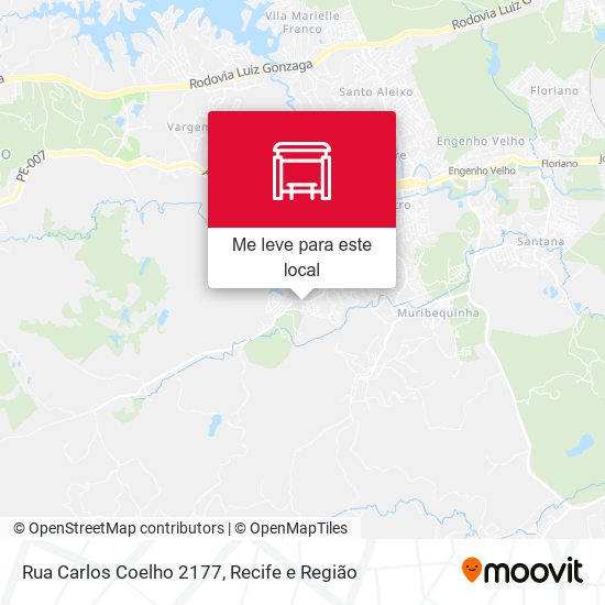 Rua Carlos Coelho 2177 mapa