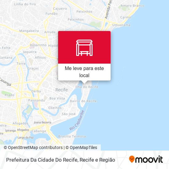 Prefeitura Da Cidade Do Recife mapa