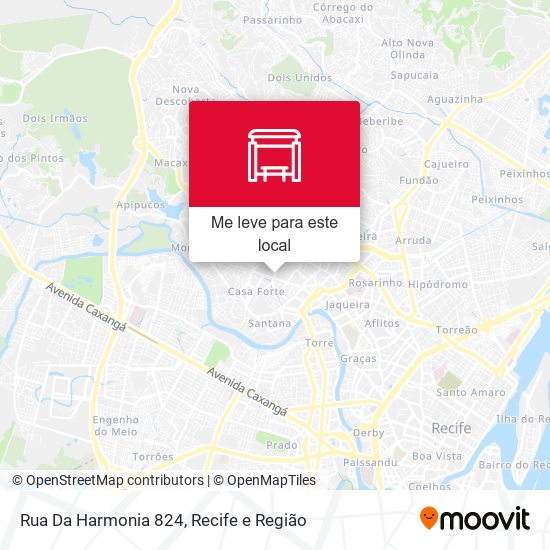 Rua Da Harmonia 824 mapa