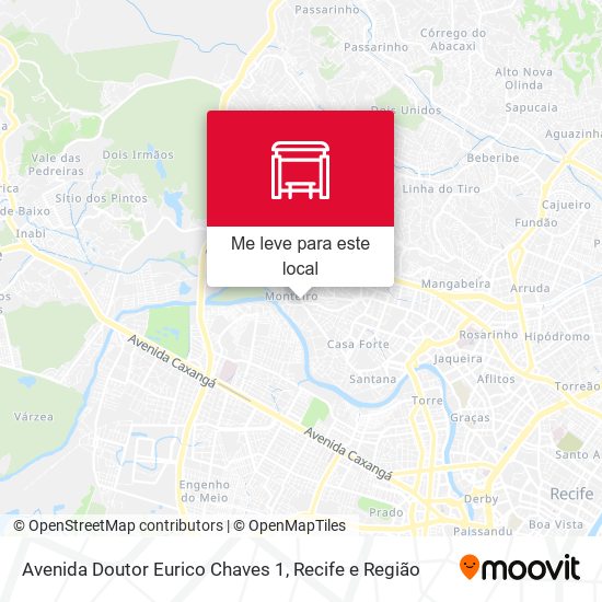 Avenida Doutor Eurico Chaves 1 mapa