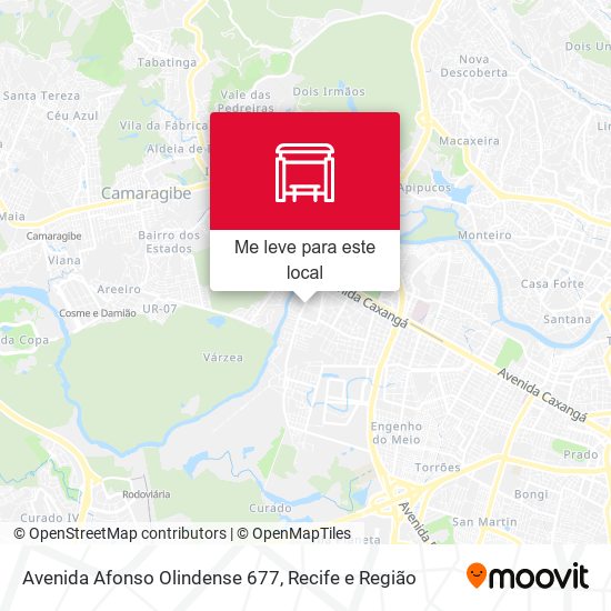 Avenida Afonso Olindense 677 mapa