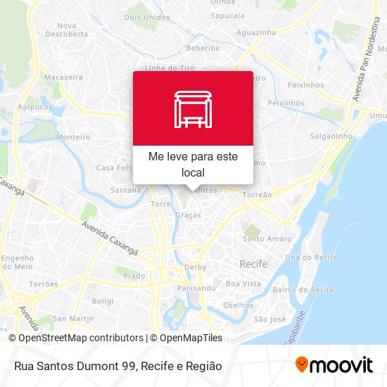 Rua Santos Dumont 99 mapa