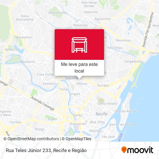 Rua Teles Júnior 233 mapa