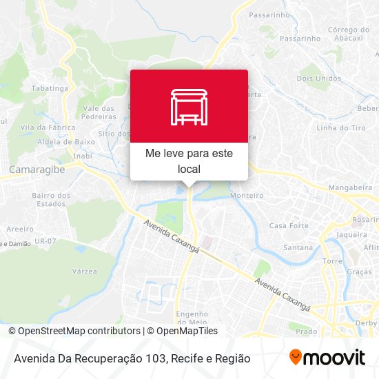 Avenida Da Recuperação 103 mapa