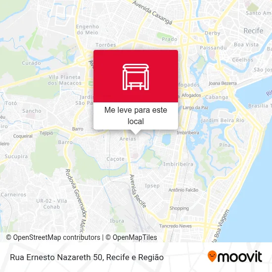 Rua Ernesto Nazareth 50 mapa
