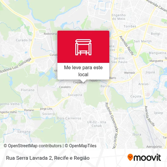 Rua Serra Lavrada 2 mapa