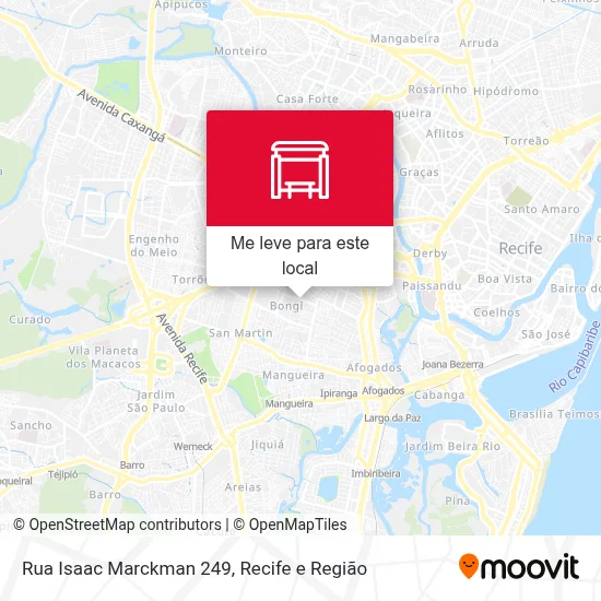 Rua Isaac Marckman 249 mapa