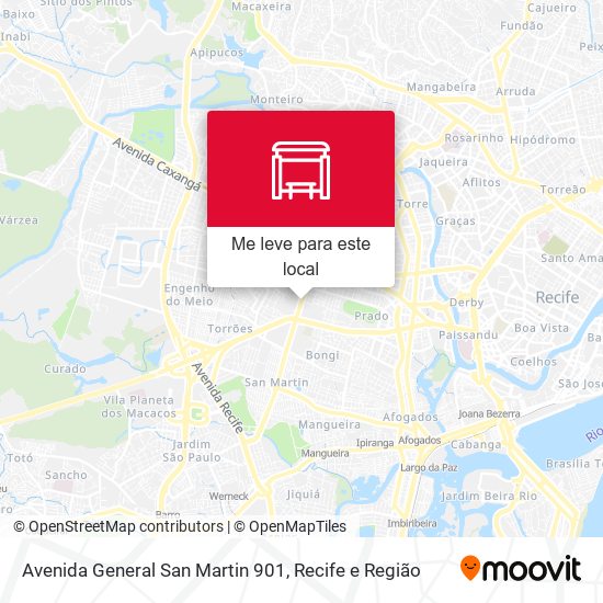 Avenida General San Martin 901 mapa