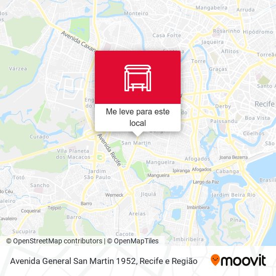 Avenida General San Martin 1952 mapa