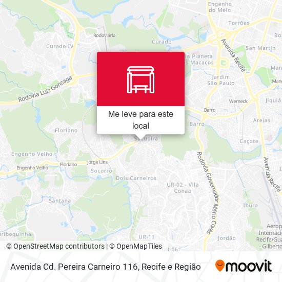 Avenida Cd. Pereira Carneiro 116 mapa