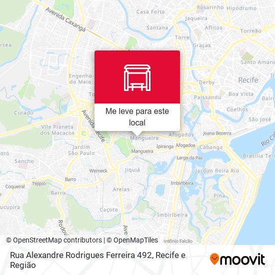 Rua Alexandre Rodrigues Ferreira 492 mapa