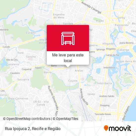 Rua Ipojuca 2 mapa